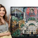 Mlada umetnica Danica iz Niša od 20 kilograma elektronskog otpada napravila “sliku”