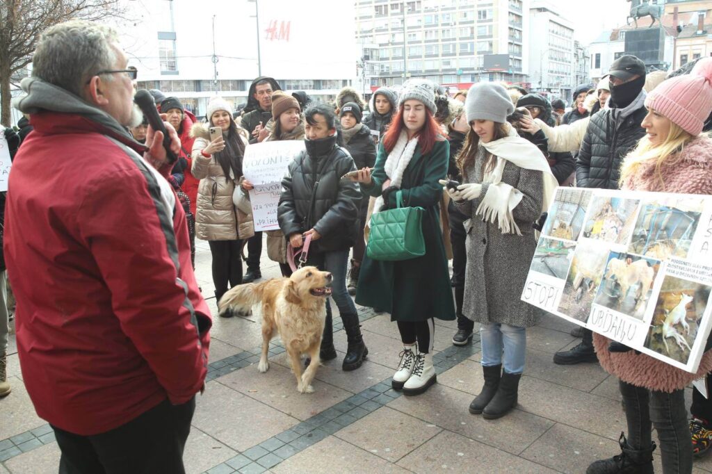 Protest za bolji život pasa