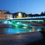 Tvrđavski most u plavo – zelenoj boji za Svetski dan Roma