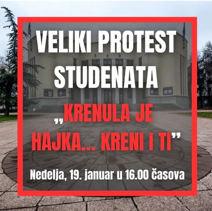 Protest niški studenti